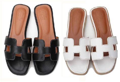 hermes slides dupes|hermes oran sandals look alike.